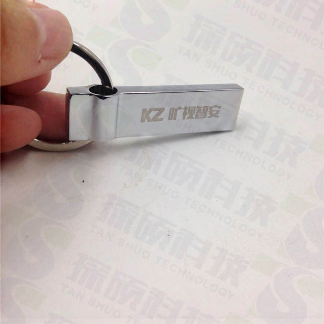 浙江曠智科技定制不銹鋼金屬U盤 防水超薄企業禮品U盤制作廠家